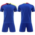 thumbnail image 2 of Linfrsh Boys Athletic Sets Boys Active Shorts Set - 2 Piece T-Shirt and Performance Gym Shorts - Activewear Clothing Set for Boys(Blue,11-12 Years), 2 of 4