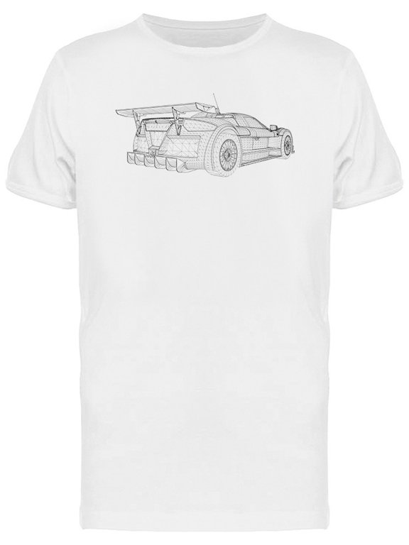 Creative Car Model T-Shirt Men -Image by Shutterstock, Male Medium