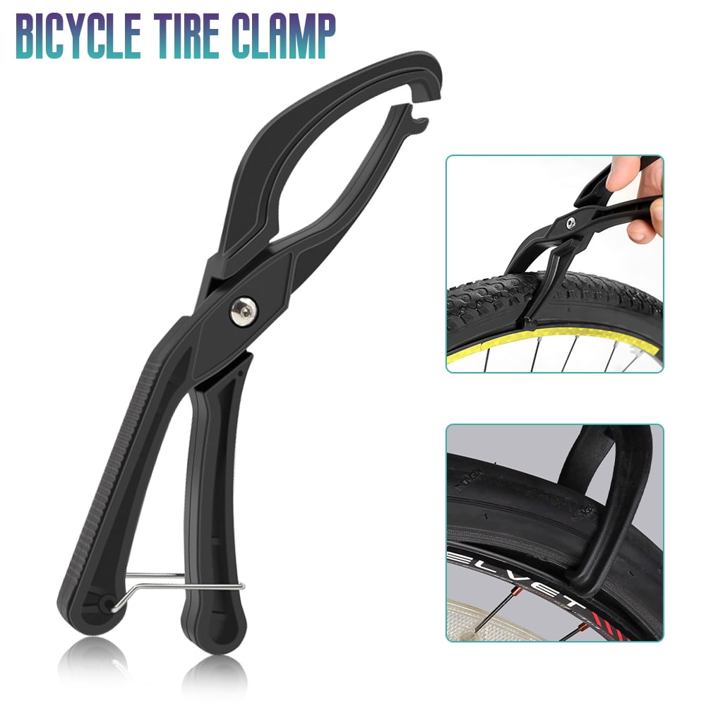 Bike Tire Clamp Bicycle Tire Removal Tool Humanized Spring Design Bike Tire Plier For