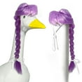 thumbnail image 3 of Pet Wigs Hairpiece Dog Celebration Headpiece Synthetic Braided Hairstyle, 3 of 14
