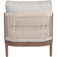 thumbnail image 4 of Meridian Furniture Chaise de Patio Extérieure en Tissu Résilient Maui Cream, 4 of 8