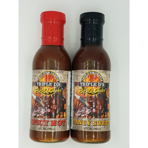 Triple D's Double Pack BBQ Sauce