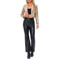thumbnail image 2 of CHAQUETA DE MUJER INSPIRE CHIC, CHAQUETA DE LENTEJUELAS, CHAQUETA DE FIESTA, CON SOLAPA, ABIERTO EN FRONTAL, CORTA, BRILLANTE, L Dorado, 2 of 5