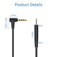 thumbnail image 4 of Cable de audio de repuesto para auriculares Bose, color negro, 4 of 9