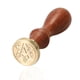 thumbnail image 4 of Letra un sello de sello de cera con mango de madera sellado retro sello de sello vintage sellos para suministros de álbumes de recortes, 4 of 8