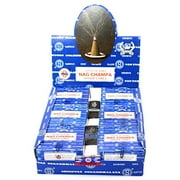 Nag Champa Satya Sai Baba Temple Incense Cones Carton, 12 Box