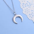 thumbnail image 3 of Collier Pendentif Croissant de Lune pour Femmes, 3 of 4
