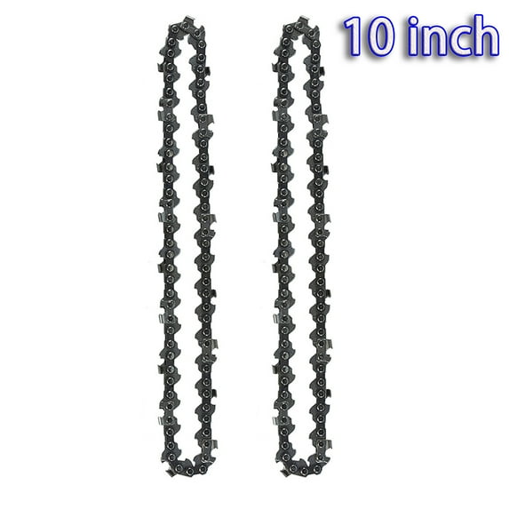 Landgoo 2Pack 10 Inch Pole Saw Chainsaw Chain 3/8" LP 0.050"Gauge 40 DRIVE LINKS for Chainsaw Replacement Tools