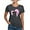 Dark Heather, variant on CafePress - Black Pug Pink Hear T Shirt - Womens Tri-blend T-Shirt