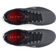 thumbnail image 3 of Under Armour Men's UA TriBase Reign 6 Q1 Track Shoes Gray Void/Pitch Gray/Rush Red - 3027352-400, 3 of 5
