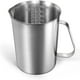 thumbnail image 1 of Vaso medidor acero inoxidable, escala interior mango alambre 1000 ML, 1 of 5