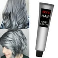thumbnail image 5 of 3Pcs Permanent Hair Dye Color Cream, Light Grey Silver Hair Color Dye Creme, 100 percent Coverage Natural Plant Hair Dye, 5 of 6