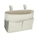 thumbnail image 2 of Cama colgante bolsa de almacenamiento organizador multiusos para el hogar Oficina dormitorio con correas ajustables 30x20x11cm cama bolsillos cesta Gris claro, 2 of 8