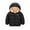 Black, variant on Esaierr Kids Winter Fleece Coats 1-7Y Baby Fleece Snowsuit Coat Bear Ear Hoods Outer Padded Puffer Jacket for Baby Toddlers Boys Girls