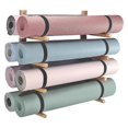 thumbnail image 5 of 2 Pieces Wood Yoga Mat Storage Rack Yoga Mat Organizer Holder for Skateboard, 5 of 5