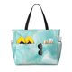 thumbnail image 1 of Fotbe Blue Marble Bolsa de Viaje para Playa - Resistente al Agua, Bolsa Tote de Gran Capacidad y Ligera con 7 Bolsillos para Mujeres y Hombres, 1 of 7