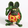 thumbnail image 3 of Figura de acción de PVC de Rat Fink Mouse, muñeco coleccionable en miniatura, decoraciones, 3 of 5