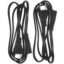 ULTNICE Power Supply Cables Power Cord Replacement For Two Prong Extension Line Compatible With Tvs And Lamps Rated Up