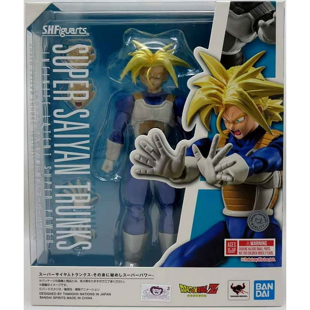 Dragonball Z 6 Inch Action Figure S.H. Figuarts - Infinite Latent Super Power SS Trunks Reissue