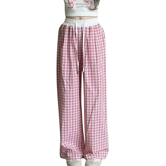 Babcutegg Pants for Toddler Girls Graphic Pattern Regular Fit High Waist Girls Outwear Pink