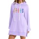 thumbnail image 1 of WILLBEST Vestidor Portátil Sudadera Con Capucha Con Letras Estampadas Informales Para Mujer, 1 of 3