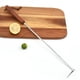 thumbnail image 5 of Stainless Steel Meat Hook Rosewoods Handle Grill Tag Barbecue Hook Outdoor BBQ Barbecue Tool, 5 of 7
