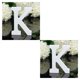 thumbnail image 2 of Minnieouse 8cm 26 Letters Alphabet Portable Lightweight Wear-resistant Stable Ornament Props Hanging Wall for Wedding Party Home 10# 2piezas, 2 of 6