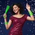 thumbnail image 4 of Pulseras verdes YOFOBU de Glow Sticks, 300 unidades, +8 pulgadas, 4 of 6