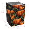 thumbnail image 5 of Pumpkin Foldable Car Trash Can with Lid, Leak-Proof Mini Trash Can, Hanging Storage Bag for Car, 5 of 6