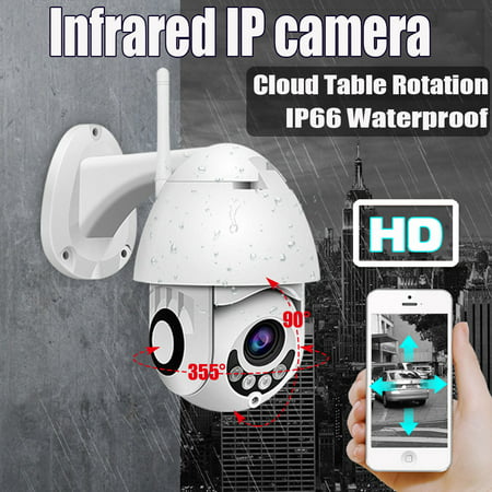 IP66 Waterproof Outdoor WiFi HD 1080P IP Camera Wireless Security Speed Dome Camera Night Vision Two-way Intercom Support ONVIF