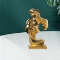 thumbnail image 5 of Couple Statue Ornament Tabletop Kissing Forehead Sculpture for Wedding Gifts en, 5 of 8