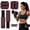 Brown, variant on AbahubFit Adjustable Wrist & Ankle Weights 2Pack, 1LB Each Removable Silicone Bracelet for Women, Wearable Arm Leg Weights for Walking Yoga Pilates