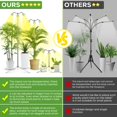 thumbnail image 2 of Luz de cultivo Yiyehu de espectro completo, 15-62", trípode ajustable, 2 of 7