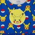 thumbnail image 4 of Vestido Pokémon Pikachu para niña, con lentejuelas, color azul, de 4 a 16 años, 4 of 5