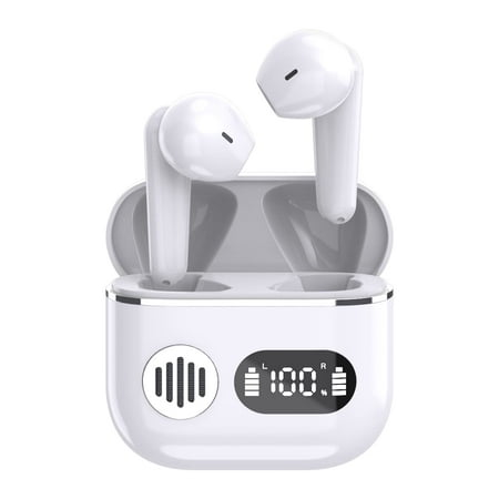 Wireless Earbuds Bluetooth 5.2 Ear Buds True Wireless Headphones,In-Ear Bluetooth Earphones,HiFi Stereo Touch Control, ENC Noise Cancelling Ear buds with Microphone, audifonos Bluetooth inal