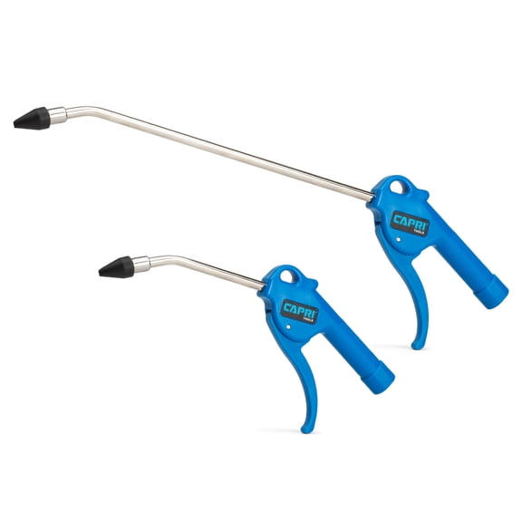 Capri Tools 5 in. and 16 in. Air Blow Gun Kit with Rubber Tips