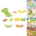 thumbnail image 1 of de herramientas de modedo , juguete de interacción entre padres y hijo accesorios de de modedo para , tiranosaurio CUTICAT Plastilina, 1 of 8