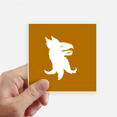 thumbnail image 1 of External Ferocious Ability l Sticker Square Waterproof Stickers Wallpaper Car Decal, 1 of 1