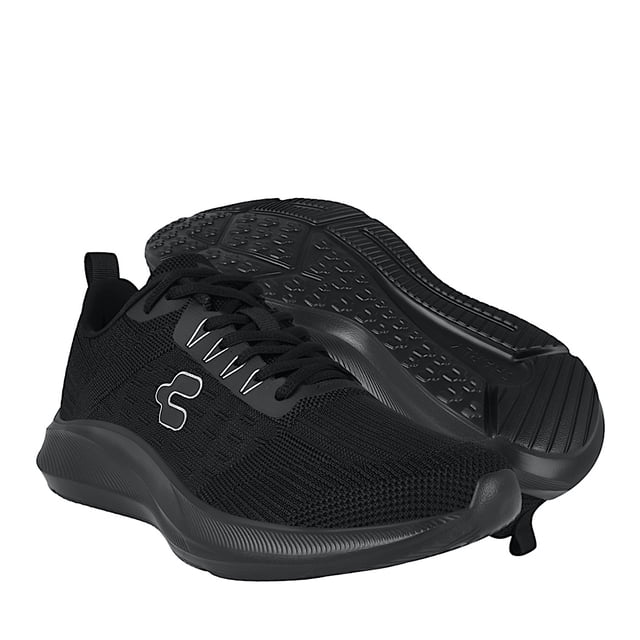TENIS CABALLERO CHARLY 1087000006 TEXTIL NEGRO