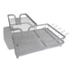 thumbnail image 3 of Escurridor Trastes de Aluminio con 2 Niveles con Portacubiertos y Charola, 3 of 7