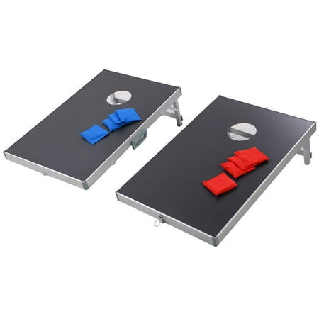 - Foldable Bean Bag Toss Cornhole Game Set Boards Tailgate Regulation Baggo