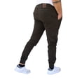 thumbnail image 4 of Jogger cargo de gabardina stretch John Silver Corte skinny color chocolate, 4 of 4