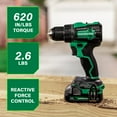 thumbnail image 2 of Metabo HPT 18V Cordless Drill Driver Kit, 1/2-In, DS18DEX, 2 of 15