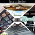 thumbnail image 6 of Car Ceiling Cargo Net Pocket, 31.5"x21.6" Overhead Storage Mesh Organizer, Droop Less Car Storage Organizer, Strengthen Load Bearing Double Layer Mesh Organizer, SUV, Trucks, Road Trip Essentials, 6 of 6