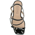 thumbnail image 5 of Journee Womens Norina Faux Marble Block Heel Dress Sandals, 5 of 10