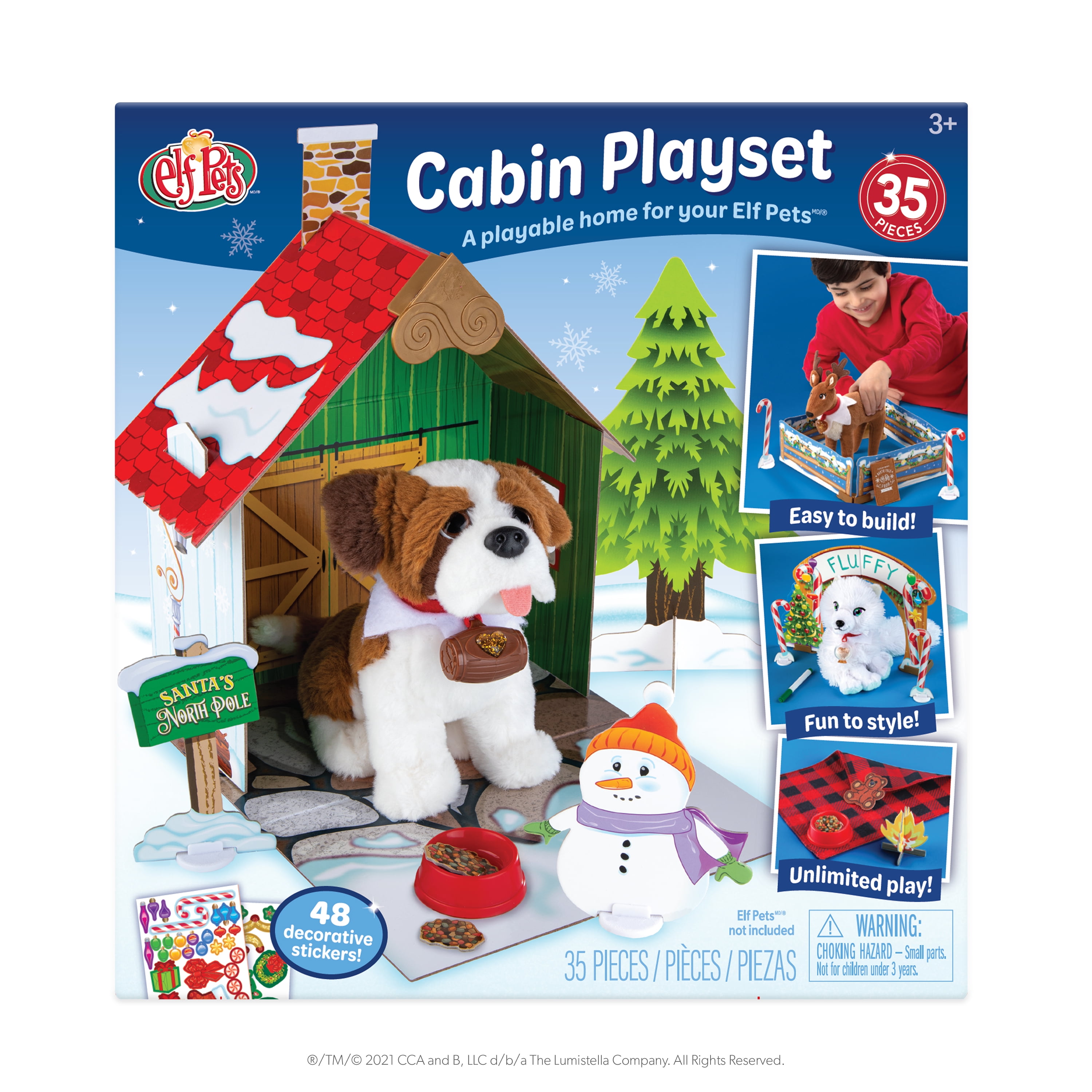 Elf Pet Cabin Playset