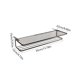 thumbnail image 3 of Estante organizador para armarios | Estante apilable que ahorra espacio para cocina, baño, despensa, encimera de café | Estante debajo del fregadero para platos, botellas, latas, ollas, sartenes, 3 of 6