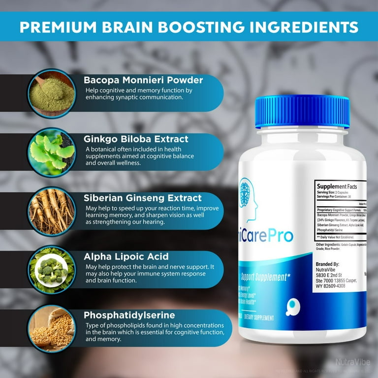 CogniCare Pro Supplement, Brain Formula Capsules, Cogni Care Pro Cognitive Support for Cognition and Focus, CogniCarePro for Mental Clarity, Focus, and Memory, Reviews (60 Capsules) - Walmart.com CogniCare Pro Supplement, Brain Formula Capsules, Cogni Care Pro Cognitive Support for Cognition and Focus, CogniCarePro for Mental Clarity, Focus, and Memory, Reviews (60 Capsules) - Walmart.com