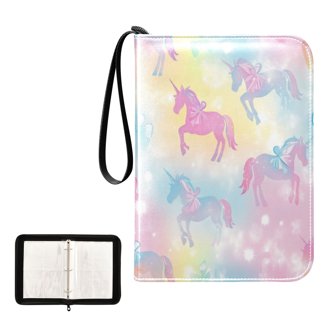 400 Pockets Trading Cards Album,Card Binder 4-Pocket, Cards Collector Album  Holder Fits 400 Cards with 50 Removable Sheets White Unicorns and Pegasi -  Walmart.com
