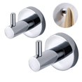 thumbnail image 4 of AMERTEER Clothes Towel Round Base Single Hook Wall Hanger-Home Decor, 4 of 9